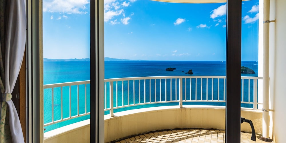 スーペリアルーム (レッド) : 定員2名 禁煙 バルコニーからの眺望3 | ホテルリゾネックス名護