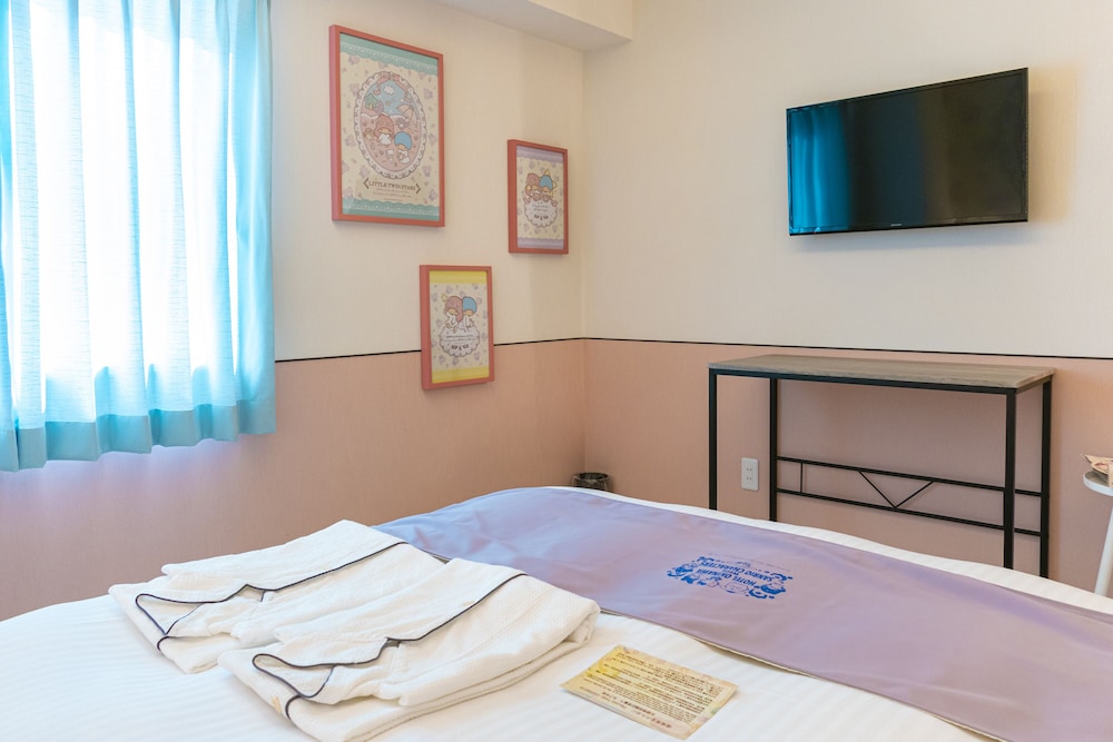 スタンダードダブル 禁煙 - リトルツインスターズ 客室4 | ホテル 沖縄 with サンリオ キャラクターズ