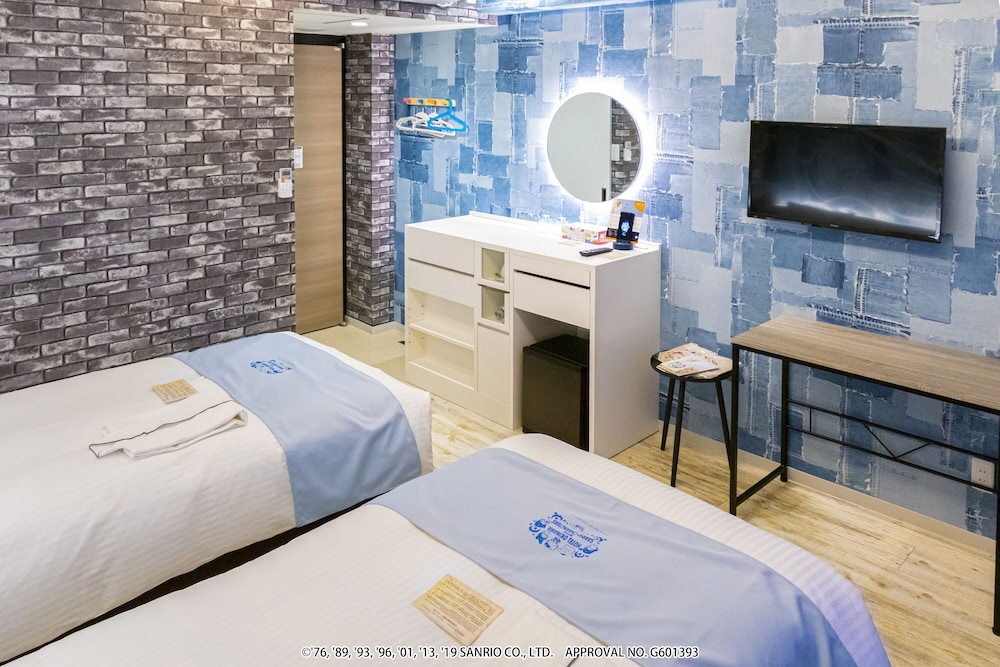 スタンダードツイン 禁煙 - シナモロール 客室14 | ホテル 沖縄 with サンリオ キャラクターズ