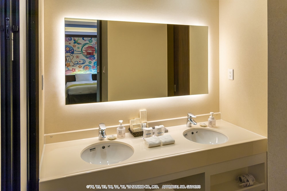 デラックスツイン 禁煙 - リトルツインスターズ バスルームの設備0 | ホテル 沖縄 with サンリオ キャラクターズ
