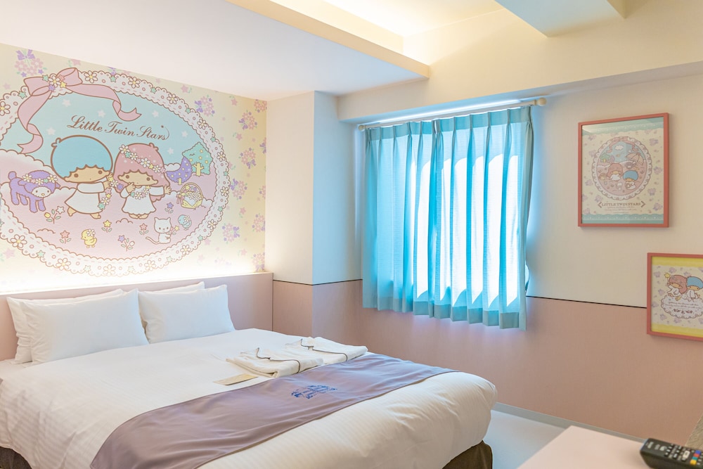 スタンダードダブル 禁煙 - リトルツインスターズ 客室2 | ホテル 沖縄 with サンリオ キャラクターズ