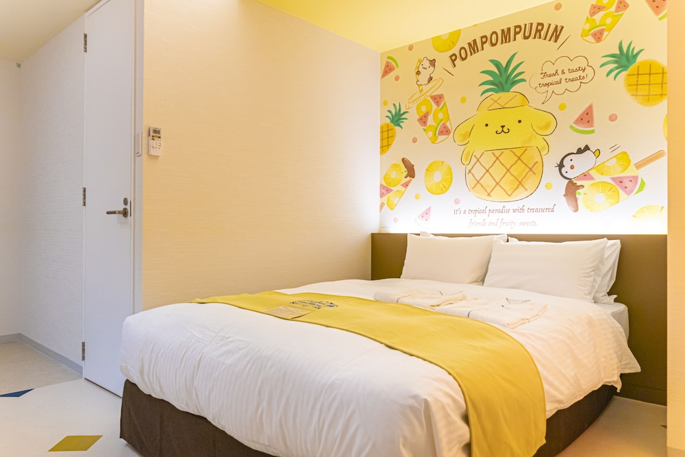 スタンダードダブル 禁煙 - ポムポムプリン 客室2 | ホテル 沖縄 with サンリオ キャラクターズ