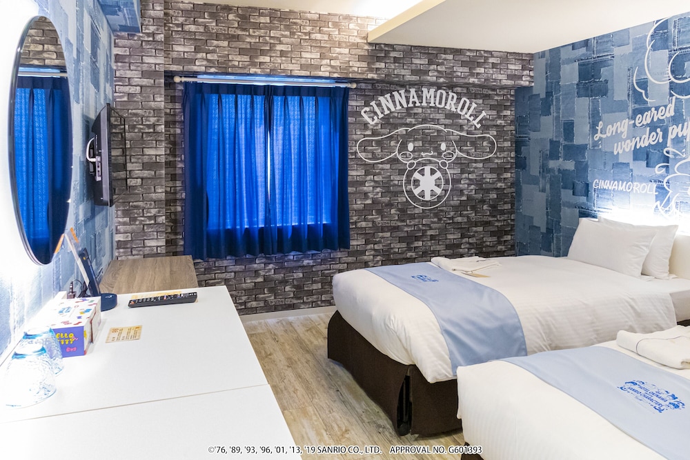 スタンダードツイン 禁煙 - シナモロール 客室18 | ホテル 沖縄 with サンリオ キャラクターズ