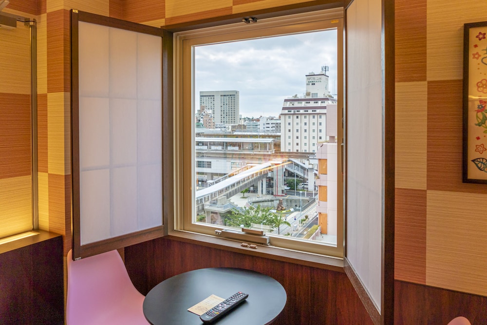 デラックスツイン 禁煙 - ハローキティ 部屋からの景観1 | ホテル 沖縄 with サンリオ キャラクターズ