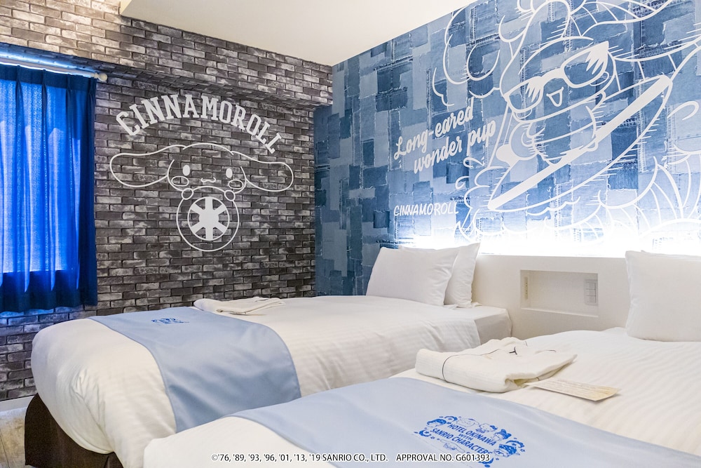 スタンダードツイン 禁煙 - シナモロール 客室1 | ホテル 沖縄 with サンリオ キャラクターズ