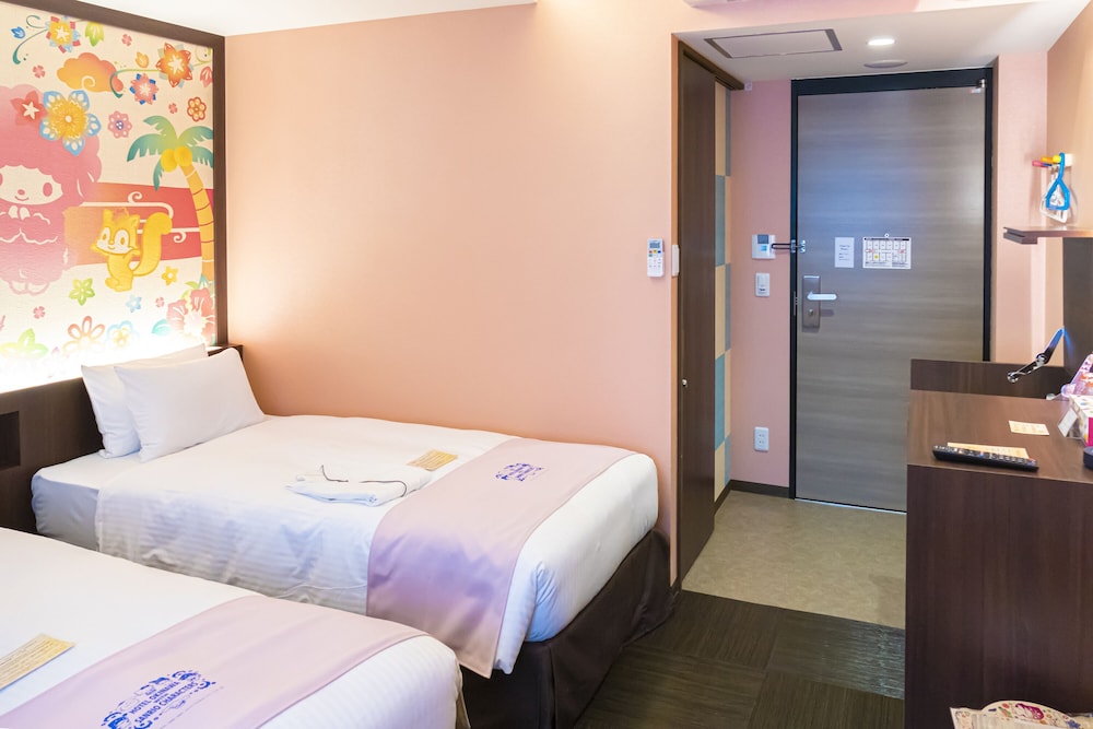 スタンダードツイン 禁煙 - マイメロディ 客室10 | ホテル 沖縄 with サンリオ キャラクターズ