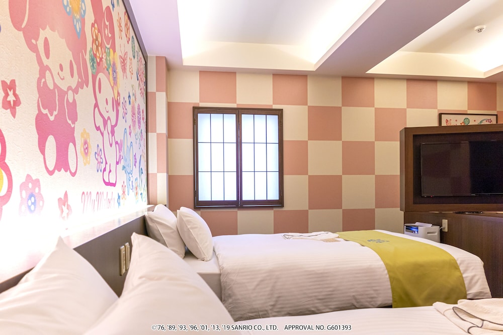 デラックスツイン 禁煙 - マイメロディ 客室3 | ホテル 沖縄 with サンリオ キャラクターズ
