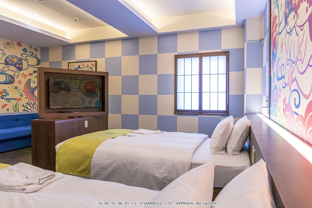 デラックスツイン 禁煙 - リトルツインスターズ 客室2 | ホテル 沖縄 with サンリオ キャラクターズ
