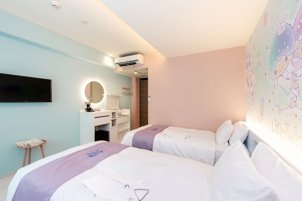 スタンダードツイン 禁煙 - リトルツインスターズ 客室15 | ホテル 沖縄 with サンリオ キャラクターズ