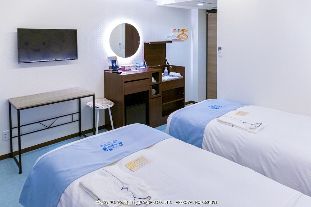 スタンダードツイン 禁煙 - シナモロール 客室15 | ホテル 沖縄 with サンリオ キャラクターズ