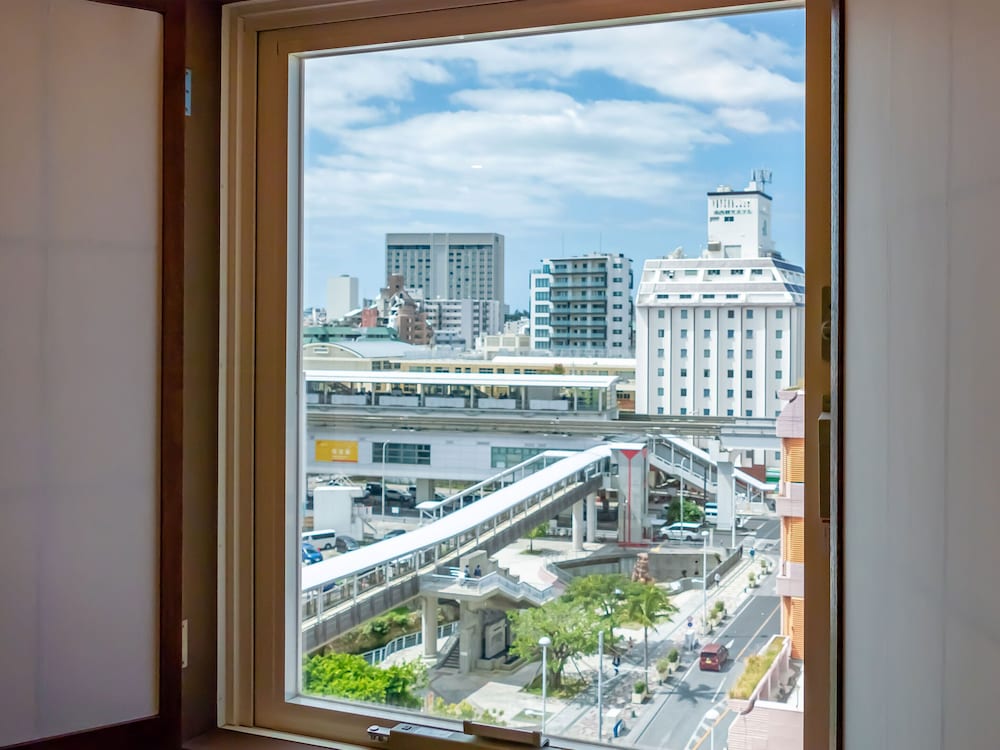 スタンダードダブル 禁煙 - リトルツインスターズ ワンプレート朝食付き(旨味たっぷりあぐー豚ハンバーグ) 部屋からの景観0 | ホテル 沖縄 with サンリオ キャラクターズ