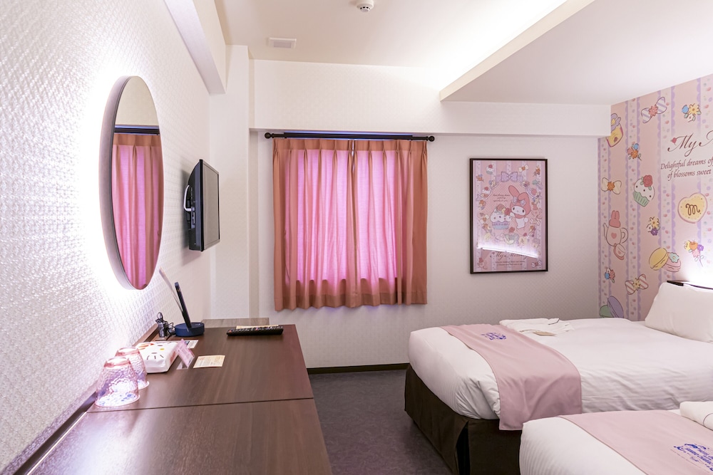 スタンダードツイン 禁煙 - マイメロディ 客室12 | ホテル 沖縄 with サンリオ キャラクターズ