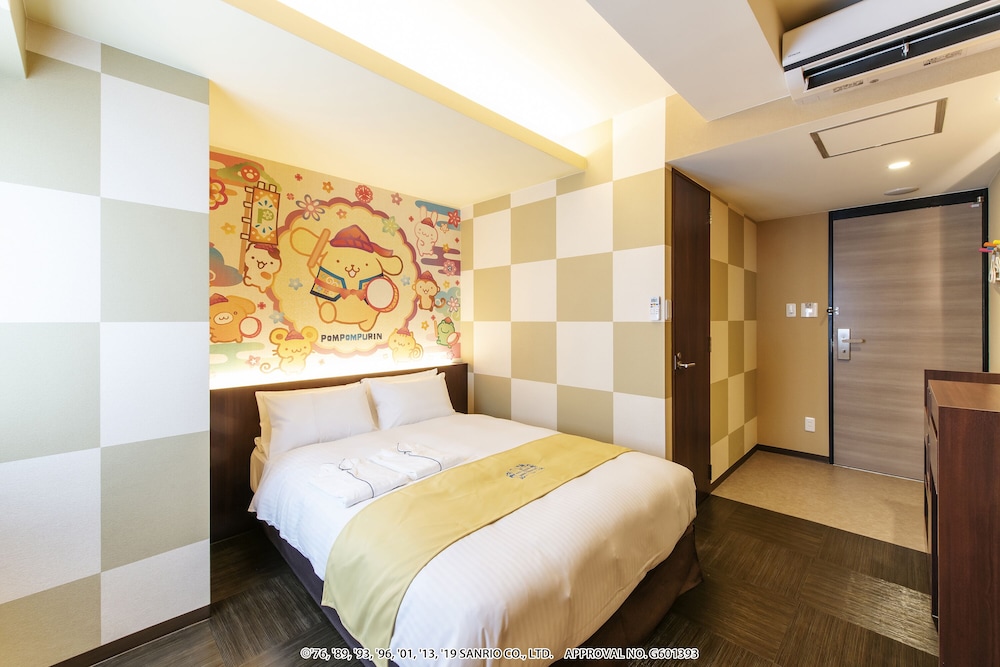 スタンダードダブル 禁煙 - ポムポムプリン 客室3 | ホテル 沖縄 with サンリオ キャラクターズ