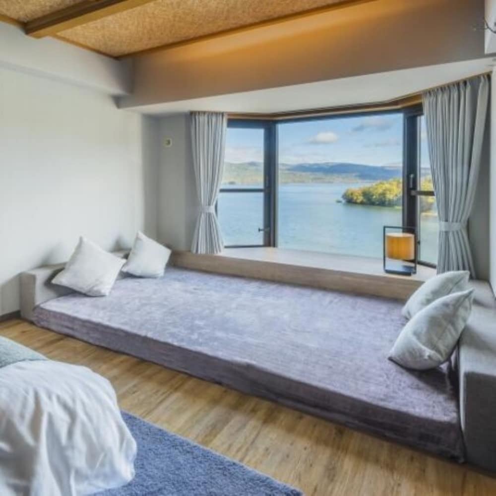 (禁煙) シャングリラ 湖側リゾートツイン バルコニーからの眺望0 | ニュー阿寒ホテル