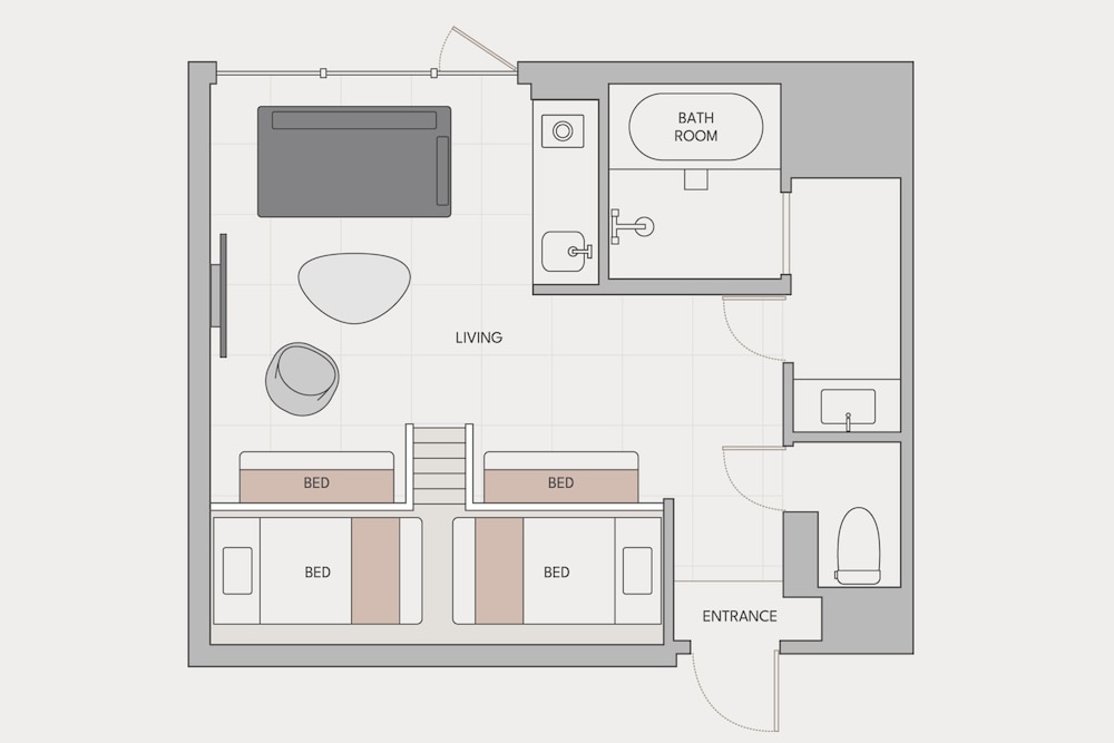 エグゼクティブバンク 禁煙 客室の設備とサービス0 | fav 函館