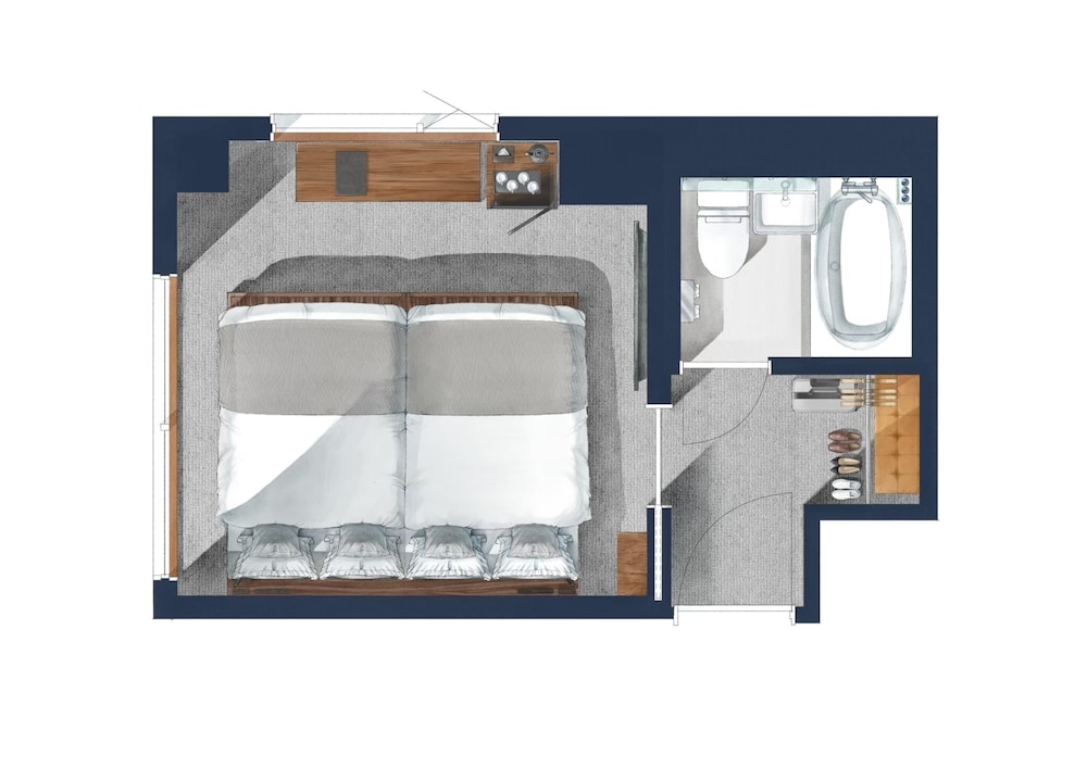 デラックスツイン Max 4 Comfort 2 禁煙 客室4 | サクラクロスホテル京都清水