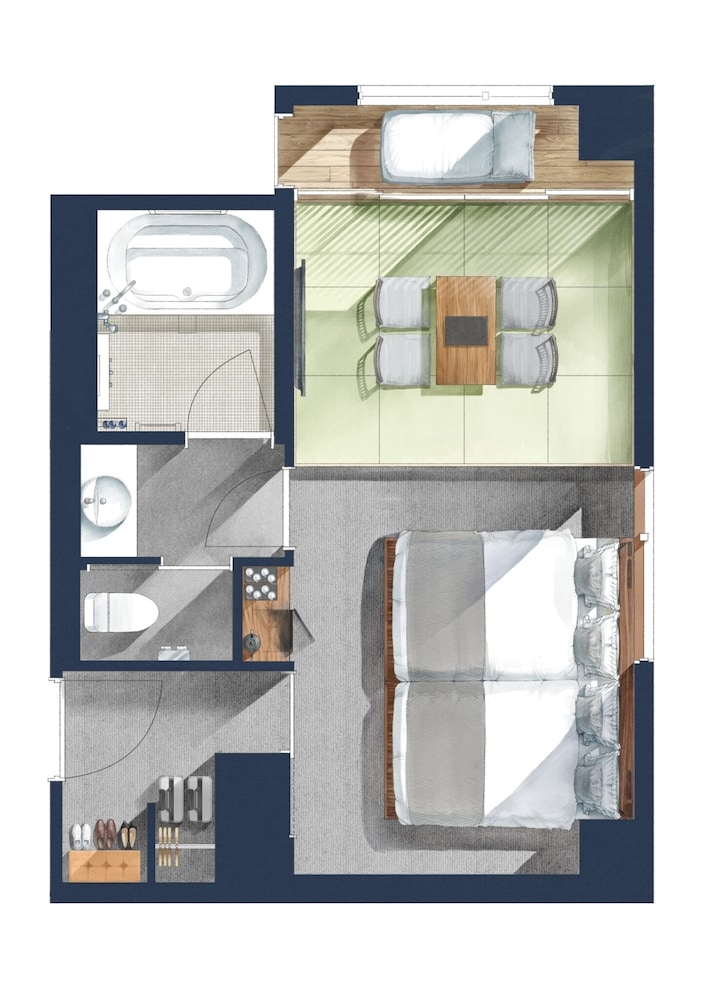 ファミリースイート Max 8 Comfort 4 禁煙 客室3 | サクラクロスホテル京都清水