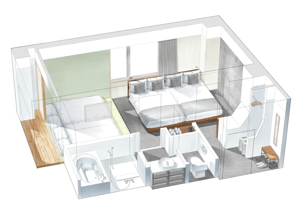 ファミリースイート Max 8 Comfort 4 禁煙 客室4 | サクラクロスホテル京都清水