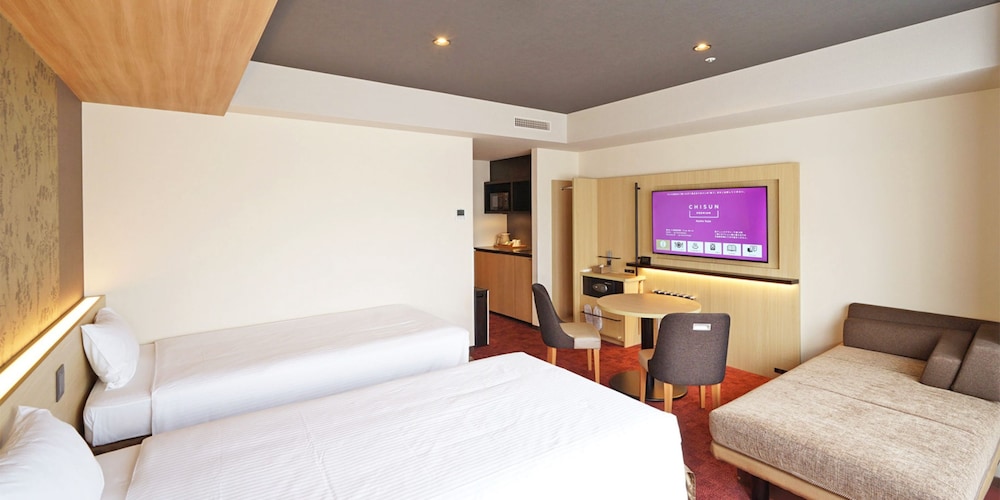 デラックス ツインルーム 禁煙 客室9 | チサン プレミアム 京都九条