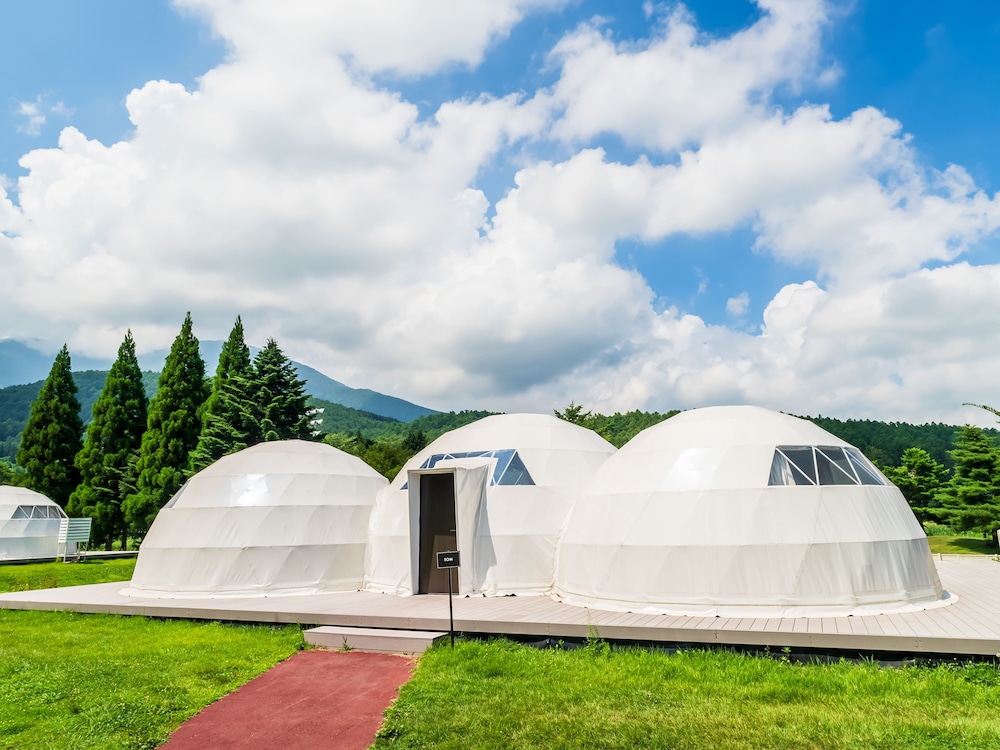 エグゼクティブスイート　トリプルドーム 客室6 | GLAMPROOK 飯綱高原