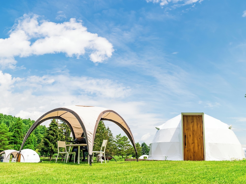 シングルドーム 2ベッド 禁煙 客室1 | GLAMPROOK 飯綱高原