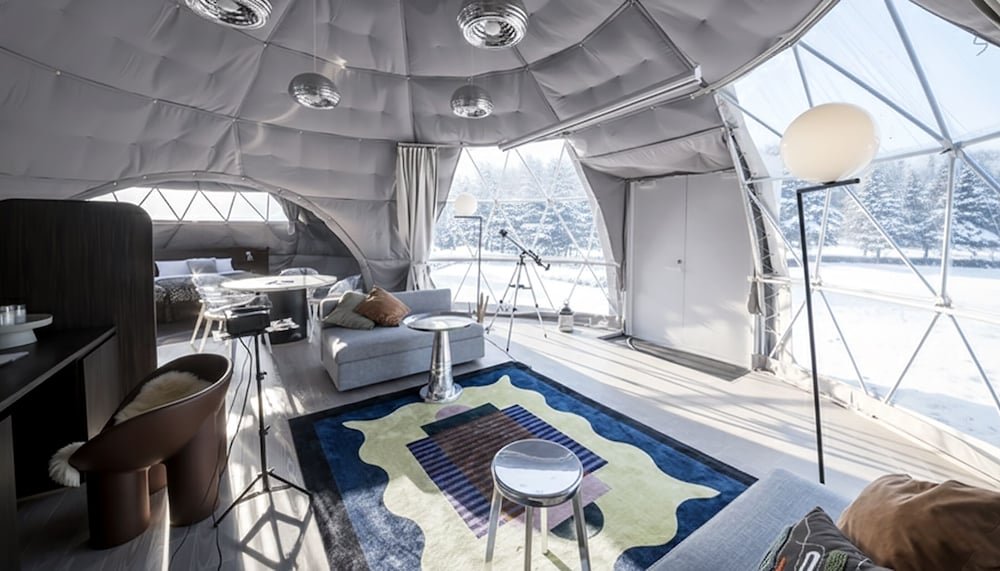 エグゼクティブスイート　トリプルドーム 客室13 | GLAMPROOK 飯綱高原