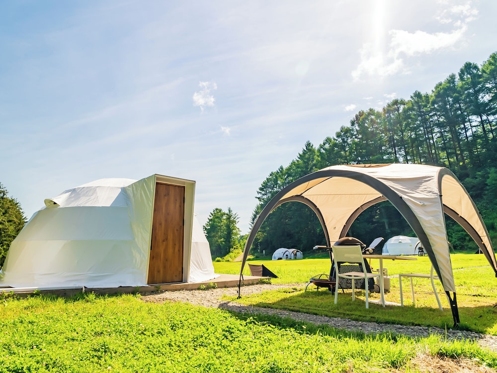 シングルドーム 2ベッド 禁煙 客室6 | GLAMPROOK 飯綱高原