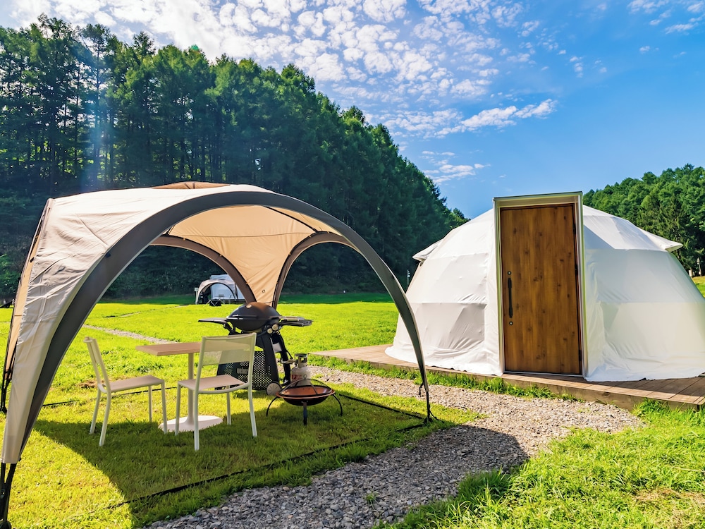 シングルドーム 2ベッド 禁煙 客室7 | GLAMPROOK 飯綱高原