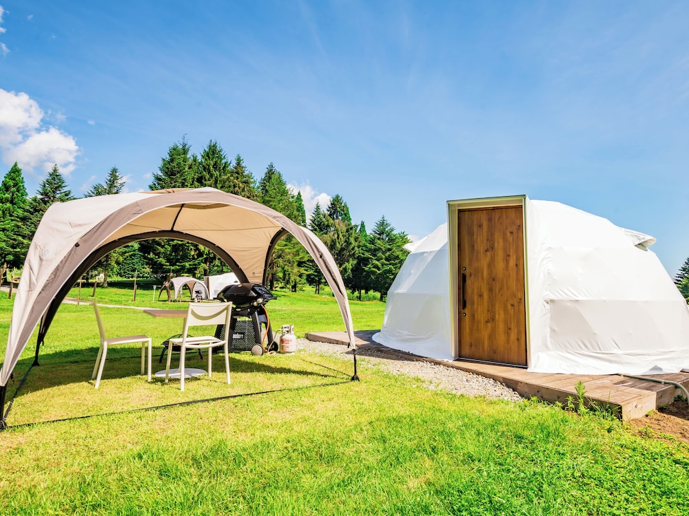 シングルドーム 2ベッド 禁煙 客室5 | GLAMPROOK 飯綱高原