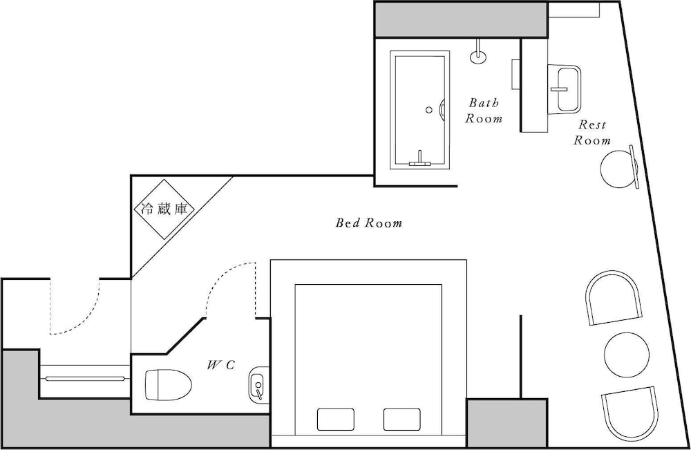 シティ ルーム シティビュー 客室1 | HOTEL 香林居