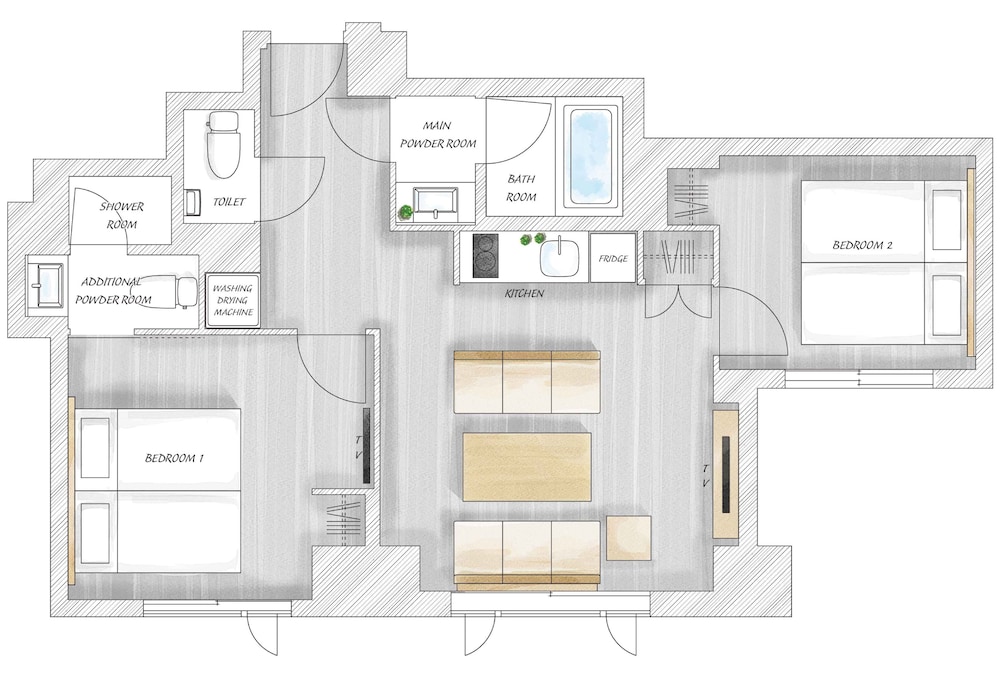 2ベッドルームスイート 客室7 | MIMARU SUITES 東京日本橋