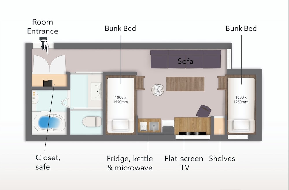 シグネチャーグループ 禁煙 フロアマップ0 | ORI 六角