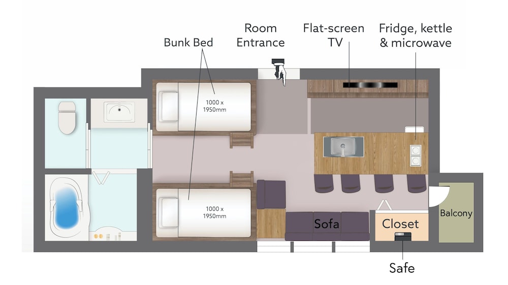 シグネチャーグループダイニング 禁煙 フロアマップ0 | ORI 六角