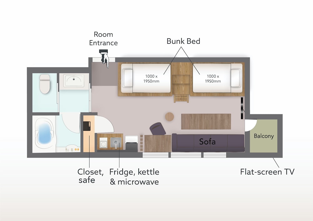 シグネチャーファミリー 禁煙 フロアマップ0 | ORI 六角