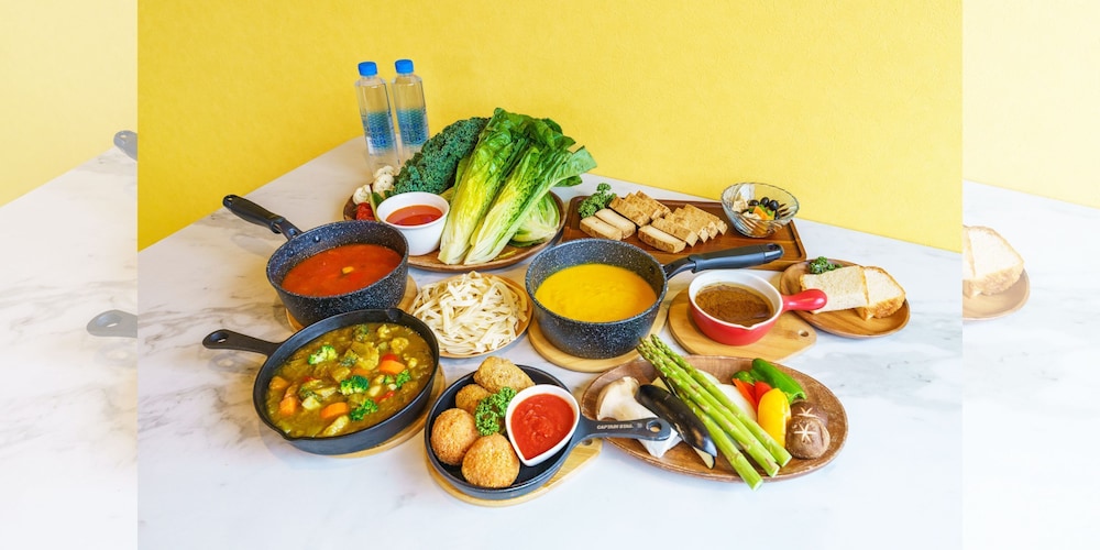 デラックス ルーム 禁煙 2食付き ベジタリアン向けディナー | 全室富士山ビュー ビジョングランピングリゾート山中湖