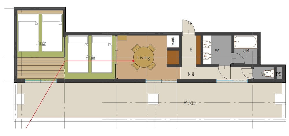 シティ 4 人部屋 客室11 | 大阪えびすホテル