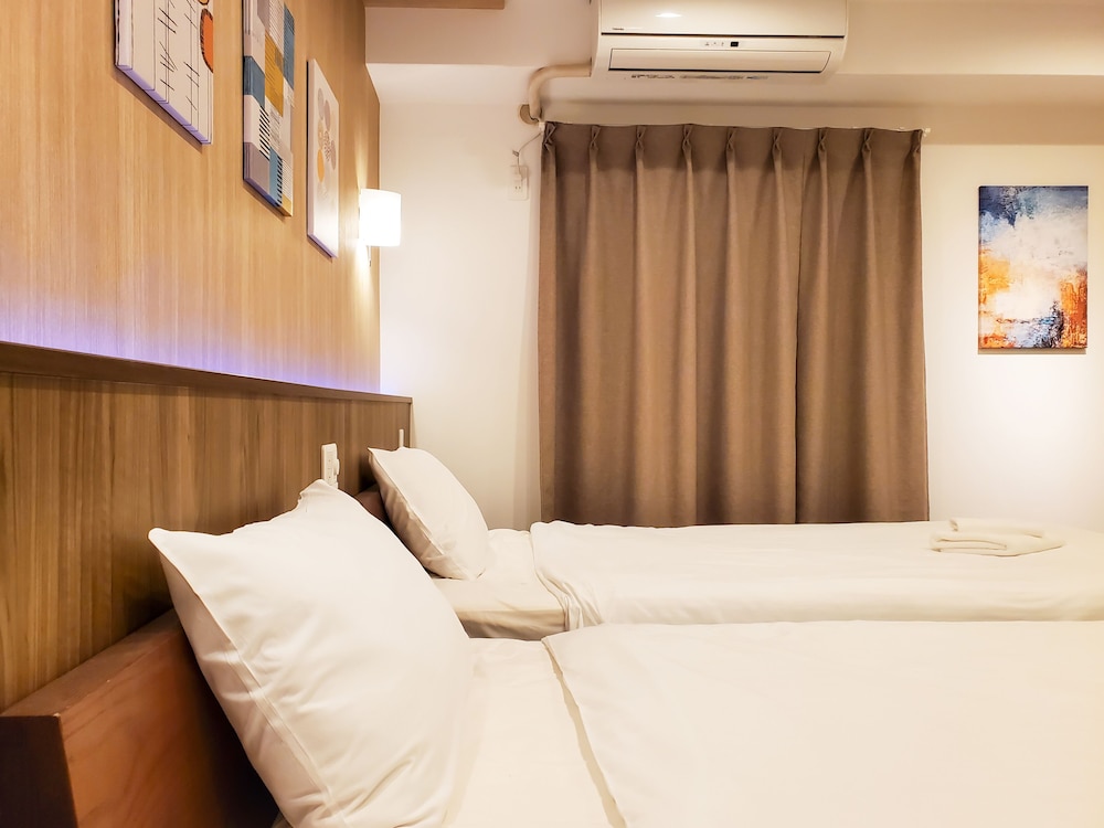 スタンダード ツインルーム シングルベッド 2 台 禁煙 客室6 | 大阪えびすホテル