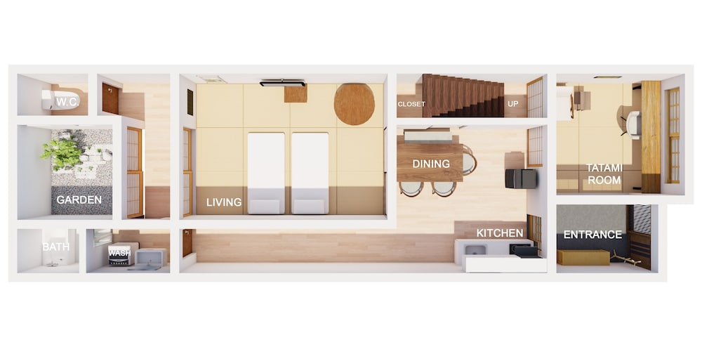 シティ ハウス フロアマップ0 | Uguisuan 鶯庵