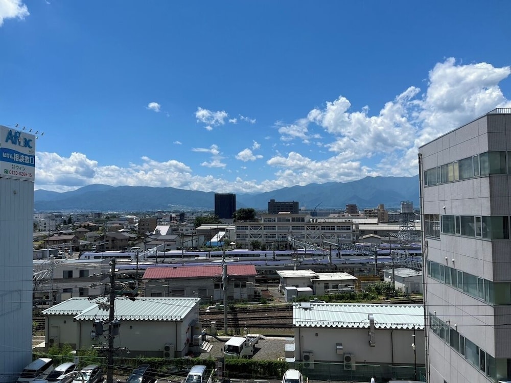 スタンダード ダブルルーム ダブルベッド 1 台 部屋からの景観0 | あづみの湯 御宿野乃松本