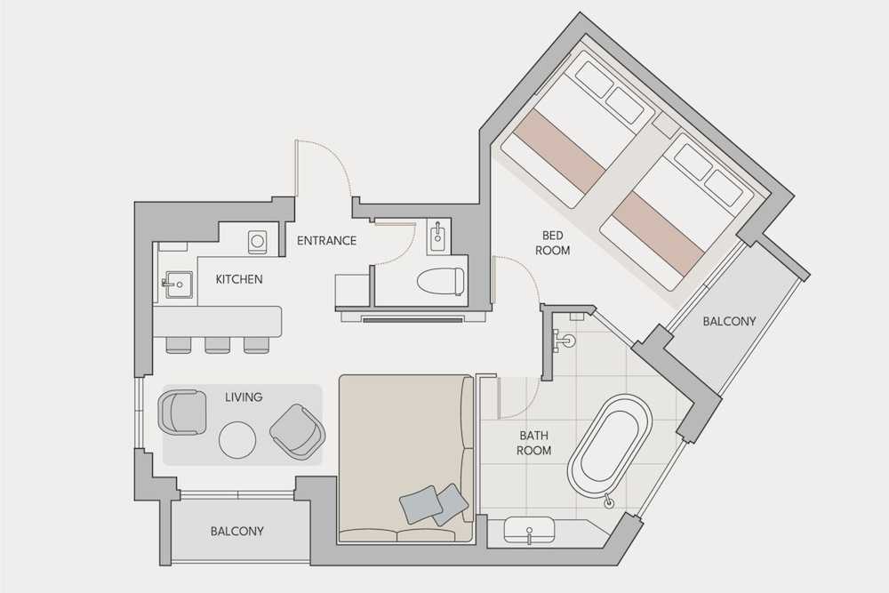 ベーシック スイート 客室2 | fav 東京西日暮里