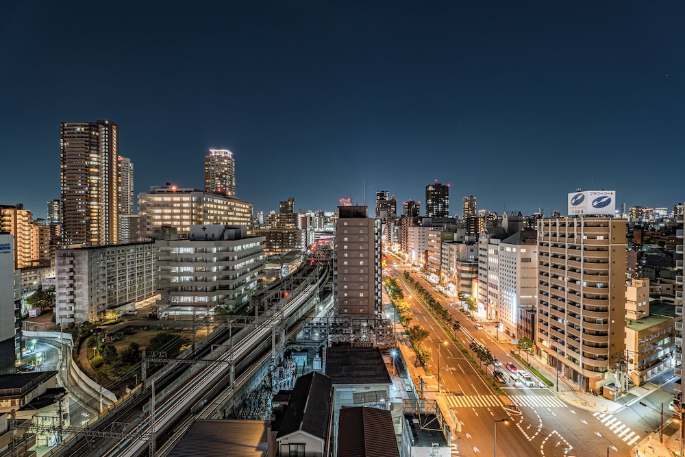 プレミアム ツインルーム バルコニーからの眺望0 | エスリードホテル大阪鶴橋