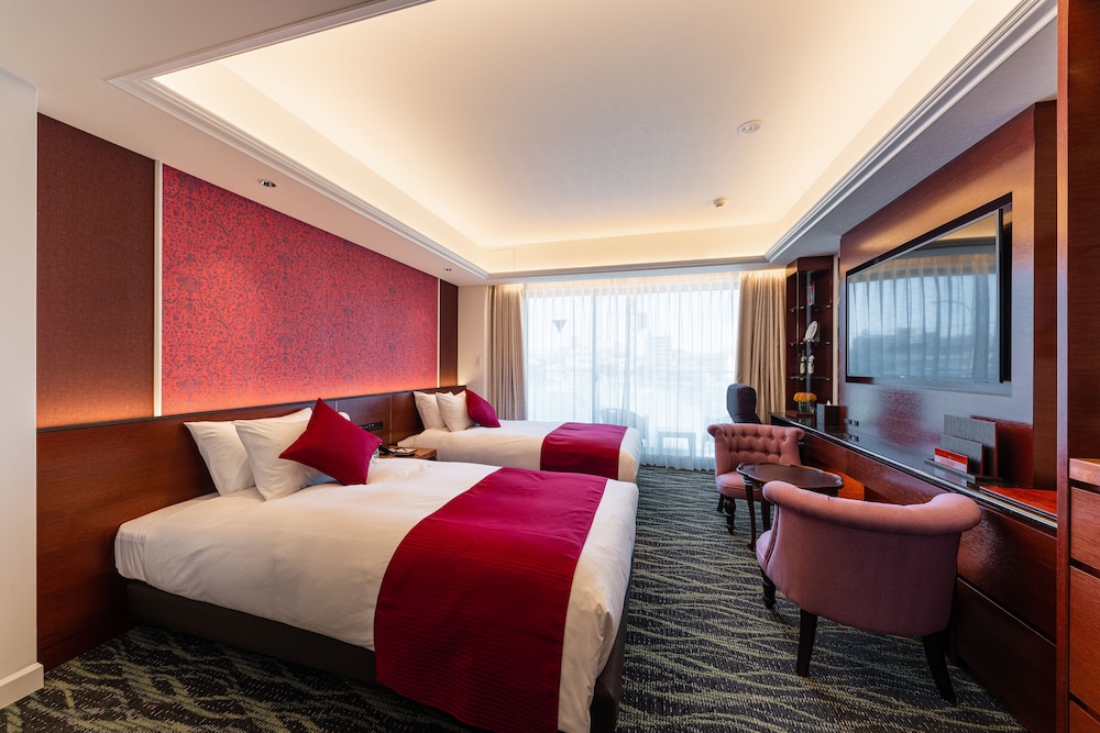 デラックスツインルームテラス付き 禁煙 | アビタホテル京都鴨川