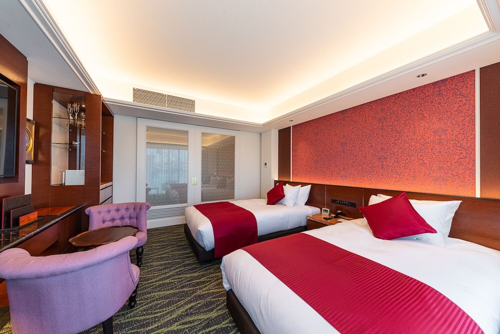 デラックスツインルームテラス付き 禁煙 客室1 | アビタホテル京都鴨川