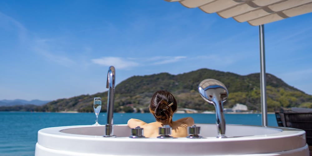 ファミリー ヴィラ テラス / パティオ0 | 瀬戸内隠れ家リゾート