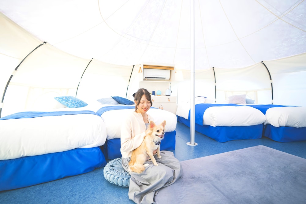 Setouchi (Dog Suite Tent・ペット可・4ベッド) 禁煙 客室1 | グランプレミア瀬戸内