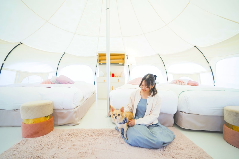 Ariake (Large Dog Suite Tent・ペット可・3ベッド) 禁煙 | グランプレミア瀬戸内