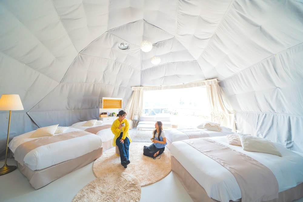 Nakisuna (LOTUS BELLE TENT・ペット不可・4ベッド) 禁煙 客室1 | グランプレミア瀬戸内