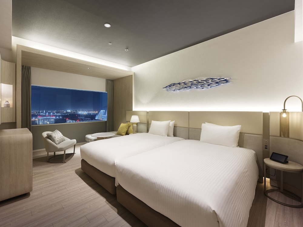 デラックスツイン (禁煙) ビーチ / オーシャン ビュー0 | 三井ガーデンホテル横浜みなとみらいプレミア