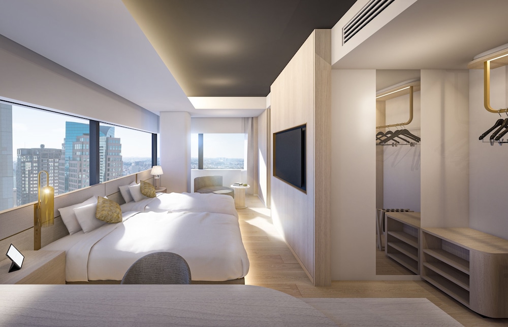 デラックスコーナーツイン (禁煙) シティ ビュー0 | 三井ガーデンホテル横浜みなとみらいプレミア