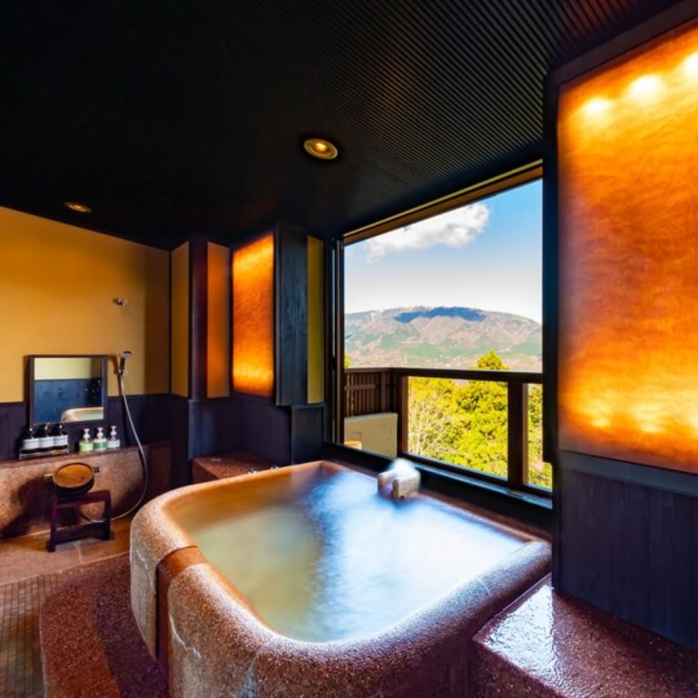 特別室　明神 - 懐石コースの夕食と和定食の朝食（ともに魚介類が中心）の1泊2食付 バスルーム0 | 箱根料理宿弓庵